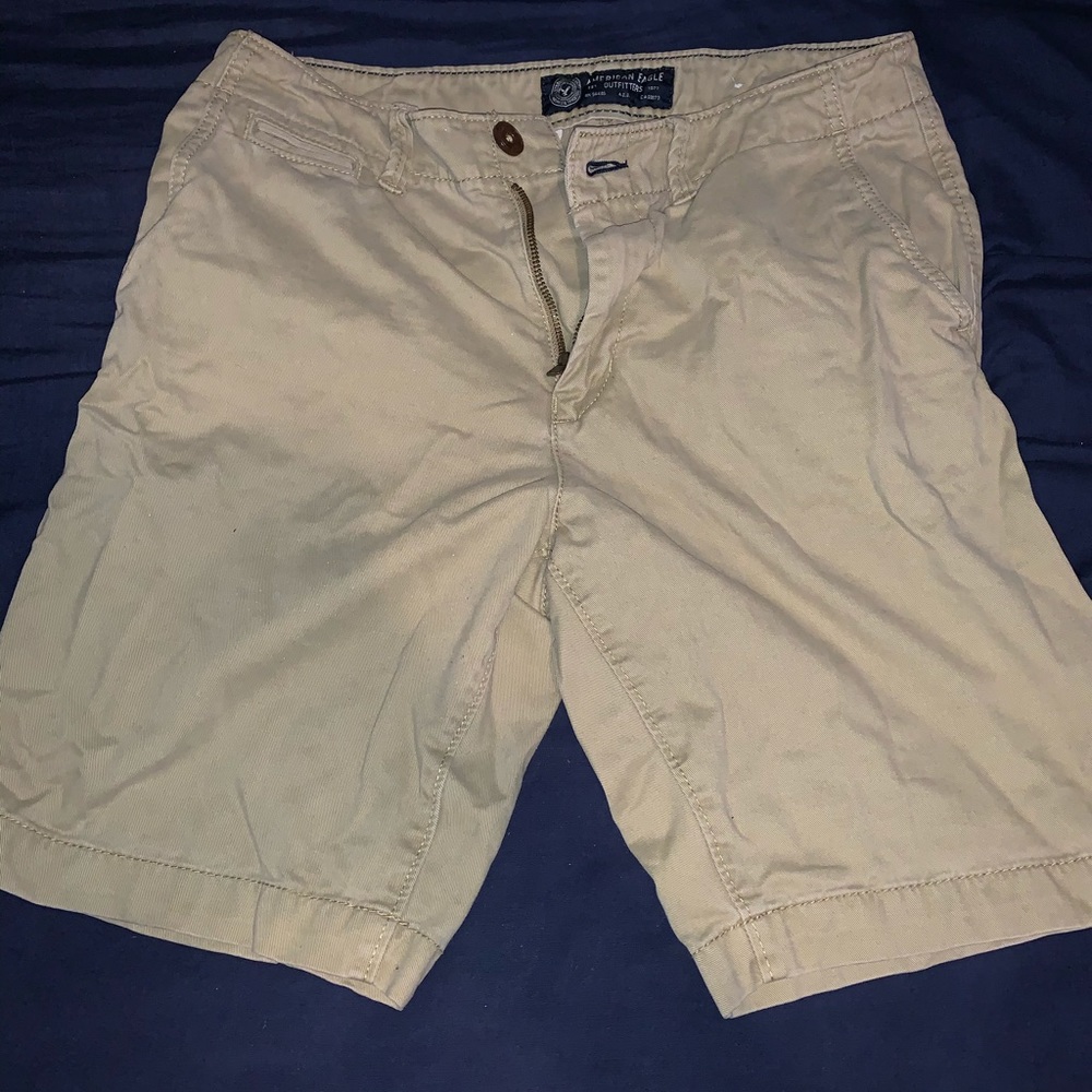 American Eagle Khaki Shorts